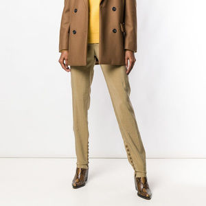 Lemaire high-waisted button trousers